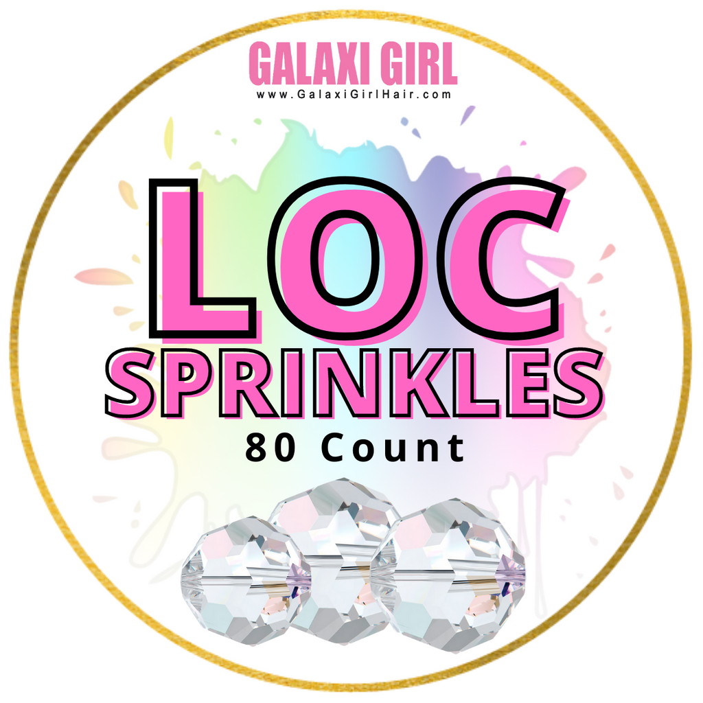 Loc Sprinkles! (Set of 80pcs) Galaxi Girl Hair